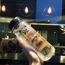 Load image into Gallery viewer, 1000ml/600ml Large Capacity Sports Fruit Lemon Juice Drinking Bottle