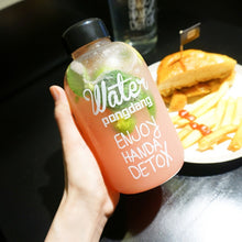 Load image into Gallery viewer, 1000ml/600ml Large Capacity Sports Fruit Lemon Juice Drinking Bottle