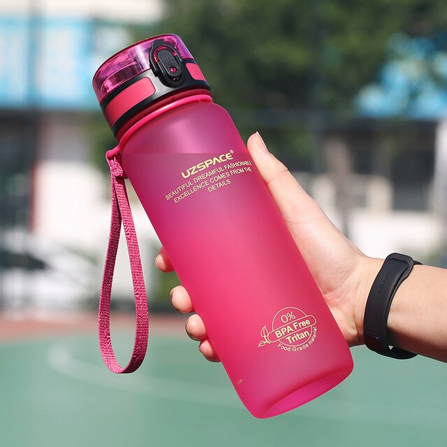UZSPACE 800ml Sports Water Bottle