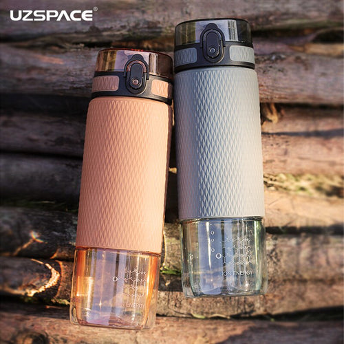 UZSPACE 350ml/500ml Fruit Tea Water Bottle