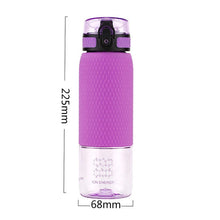Load image into Gallery viewer, UZSPACE 350ml/500ml Fruit Tea Water Bottle