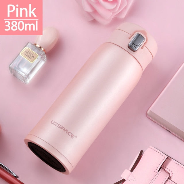 NEW UZSPACE 500ml Thermos Double Wall Stainless