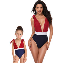 Load image into Gallery viewer, New Mother and daughter swimsuit