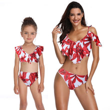 Load image into Gallery viewer, New Mother and daughter swimsuit