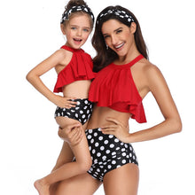 Load image into Gallery viewer, New Mother and daughter swimsuit